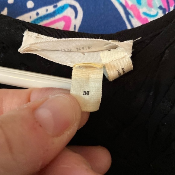 Anthropologie black blouse by Meadow Rue - Picture 3 of 3